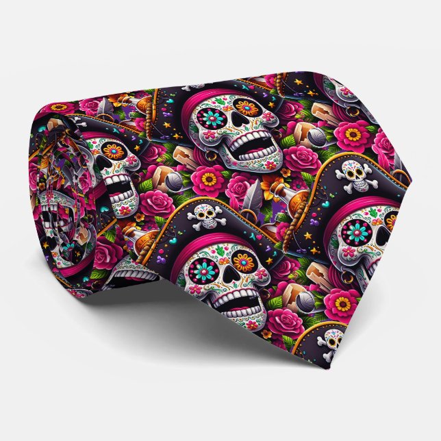 Sockerskullart - Swashbuckling Pirat Skull Slips (Rullad)