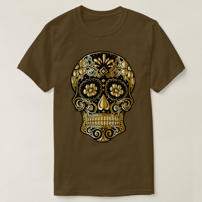 Sockerskulldesign 1 t shirt (Design framsida)