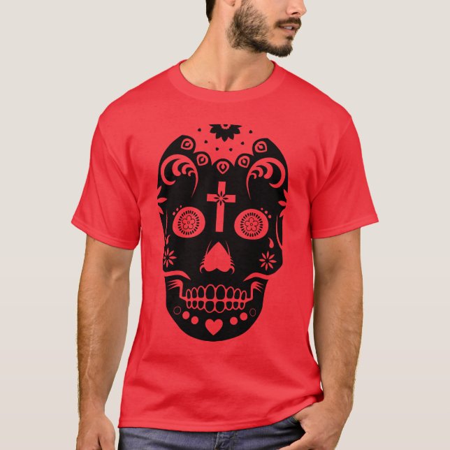 sockerskullz: 2 t-shirt (Framsida)