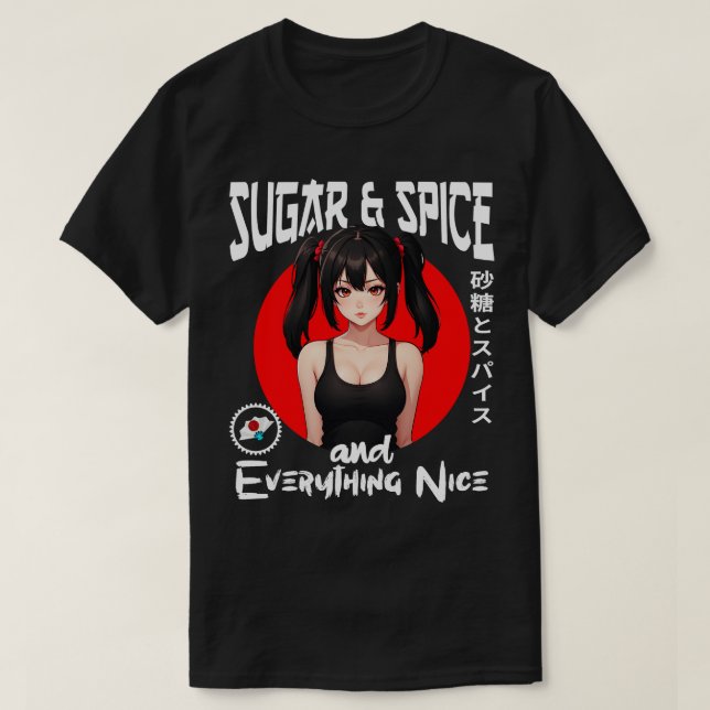 Sockerspets och allt Nice 1 T Shirt (Design framsida)