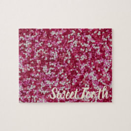 Sockersprinkler: färgstarka bakkristaller, gåva pussel