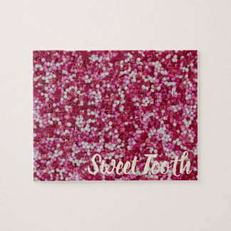 Sockersprinkler: färgstarka bakkristaller, gåva pussel