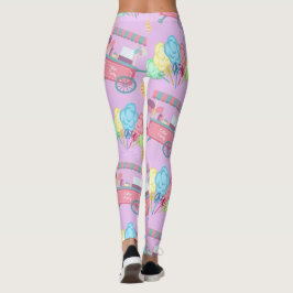 Sockervadd All över tryck Leggings