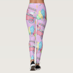 Sockervadd All över tryck Leggings