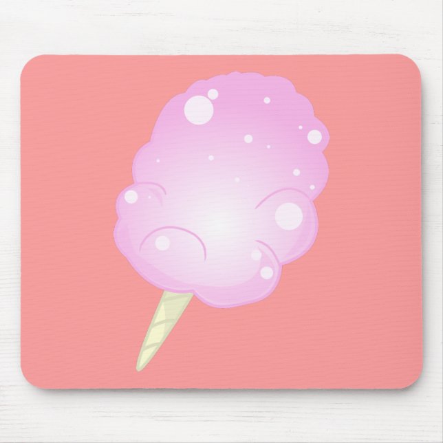 Sockervadd Mousepad - rosa Musmatta (Framsidan)
