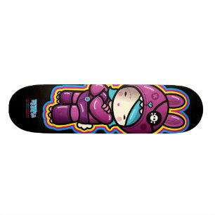 sockervadddäck mini skateboard bräda 18,5 cm