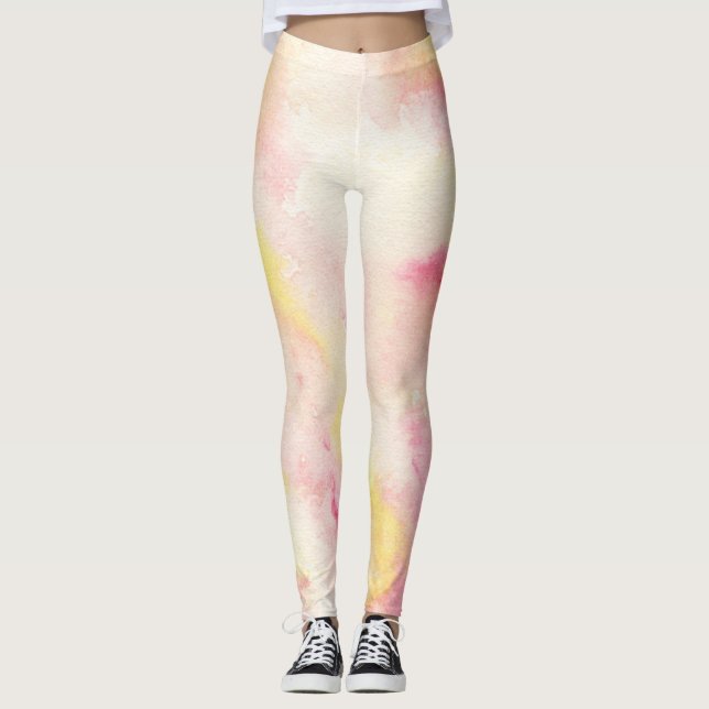 Sockervadddamasker Leggings (Framsida)