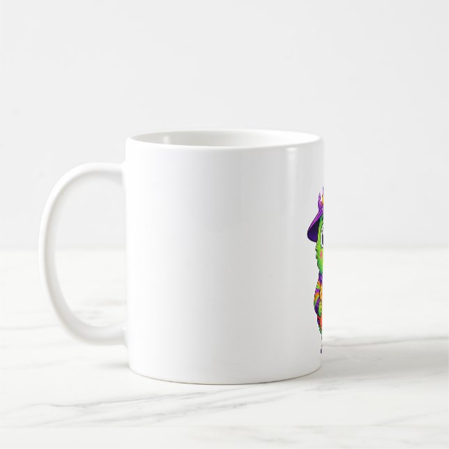 Sockerväsen Häxa med pumpa Kaffemugg (Vänster)