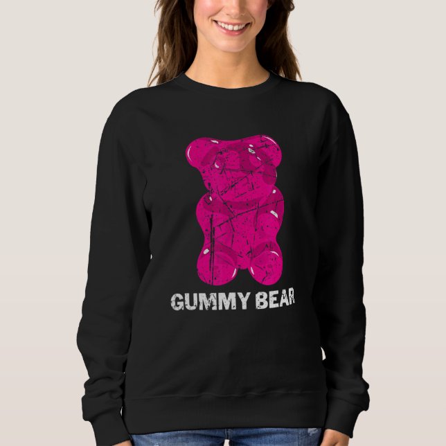 Socket Candy Coola Gummy Bear Grunge Costume T Shirt (Framsida)