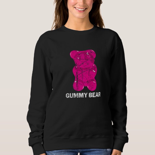 Socket Candy Coola Gummy Bear Grunge Costume T Shirt (Framsida)