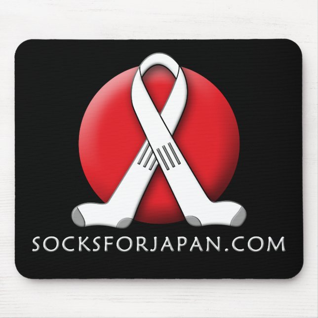 Sockor för Japan Mousepad Musmatta (Framsidan)