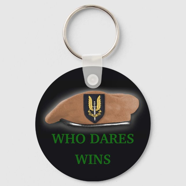 socom speciell luft-tjänst som flash beret-nyckelk nyckelring (Framsida)