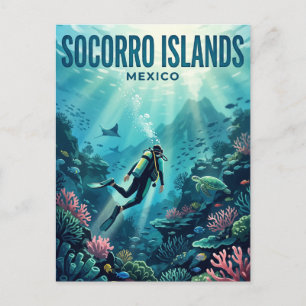 Socorroöarna Mexiko Vykort