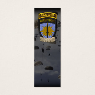 SOCPAF Speciella Ops Pacific Patch Bookmarkers Litet Visitkort