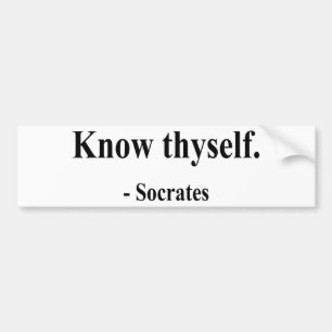 Socrates Citat 5a Bildekal