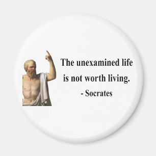 Socrates-citationstecken 2b magnet