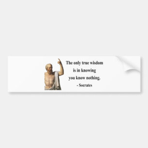 Socrates-citationstecken 3b bildekal