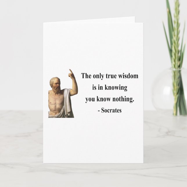 Socrates-citationstecken 3b kort (Framsida)