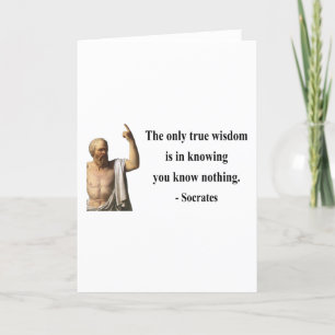 Socrates-citationstecken 3b kort
