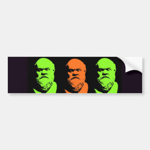 Socrates-Collage Bildekal
