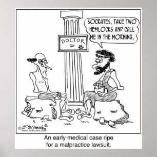 Socrates Files a Malpractice Lawdress Poster