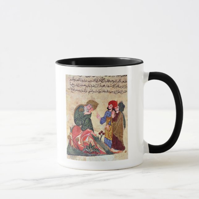 Socrates och hans studenter mugg (Höger)