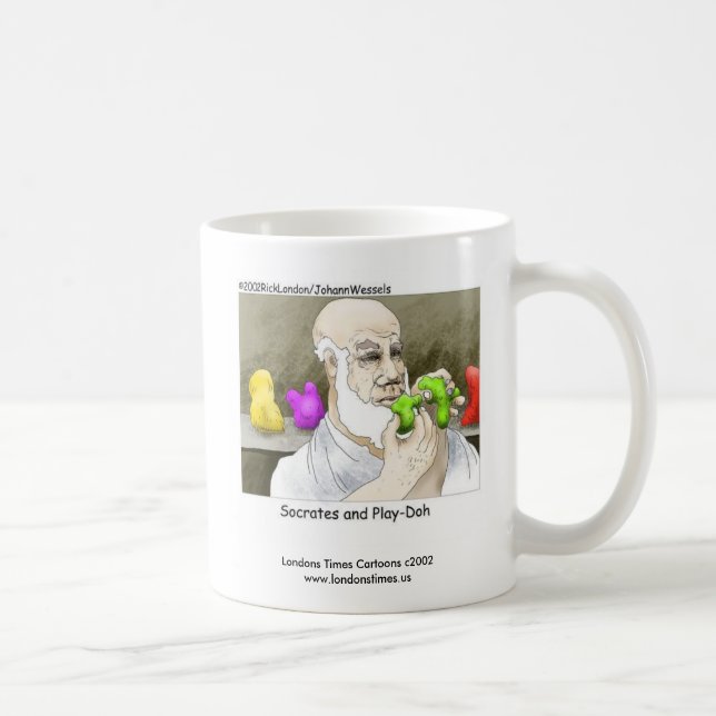 Socrates & Play-Doh Rolig kaffemugg (Höger)
