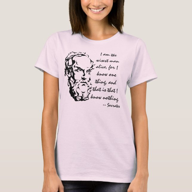 Socrates-skjorta T Shirt (Framsida)
