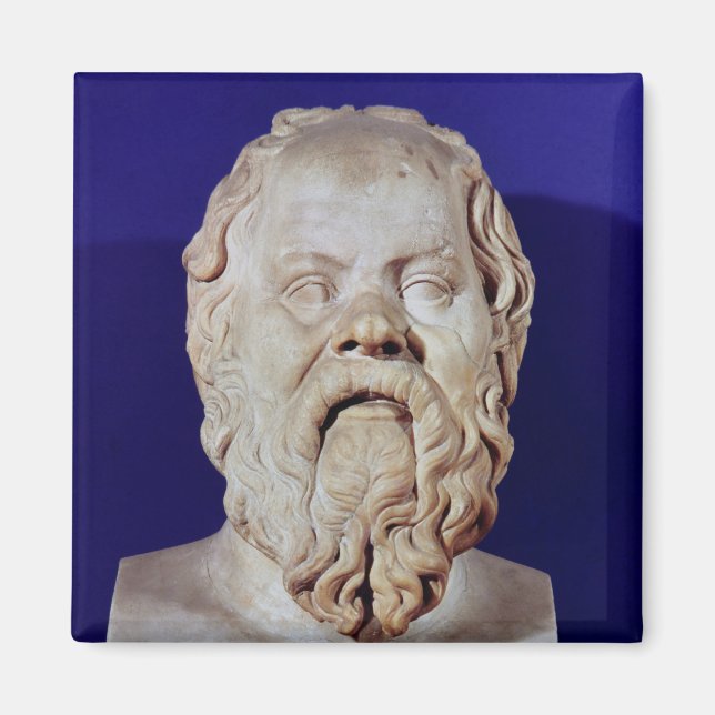 Socrates-spricka Magnet (Framsidan)
