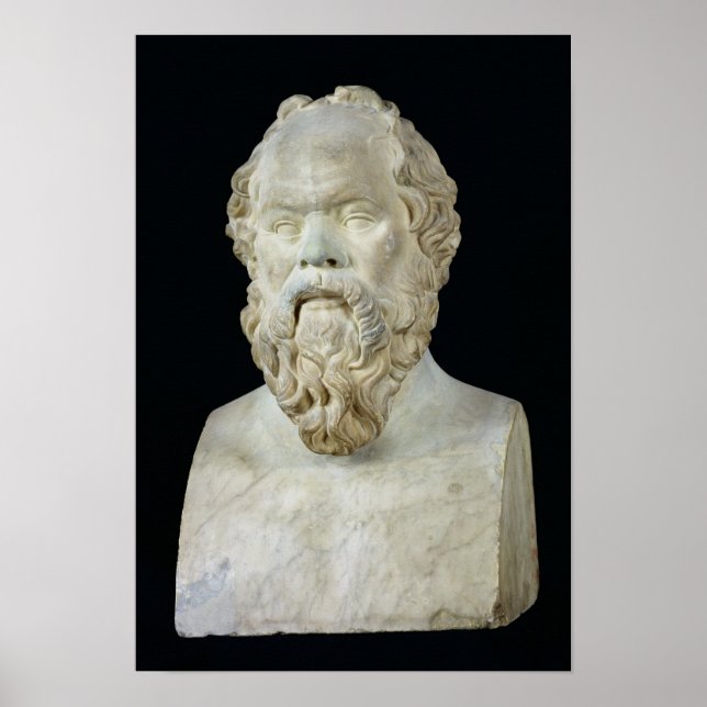 Socrates-spricka Poster (Framsidan)