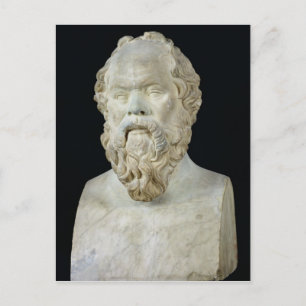Socrates-spricka Vykort