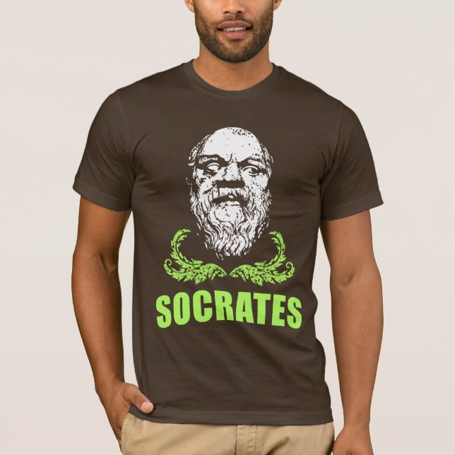 Socrates! Tee Shirt (Framsida)