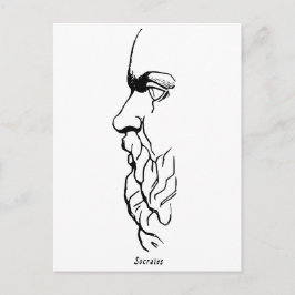 Socrates-visionen Vykort