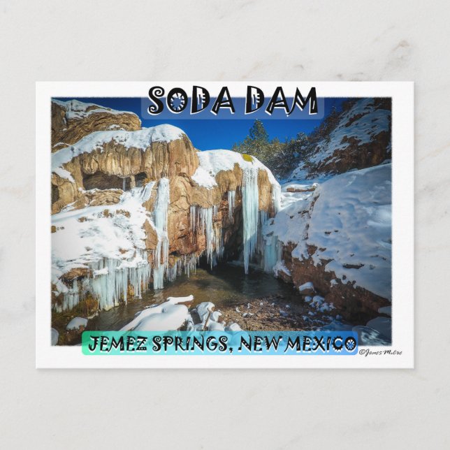 Soda Dam Postcard Vykort (Framsida)