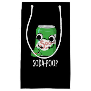 Soda Poop Funny Drink Pun Mörk BG