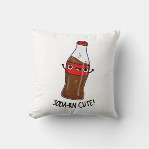 Soda-rn Cute Funny Soda Pun Kudde