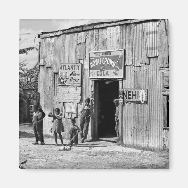 Soda Shack, 1940-talet Magnet (Framsidan)