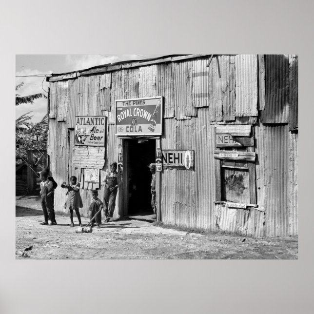Soda Shack, 1940-talet Poster (Framsidan)