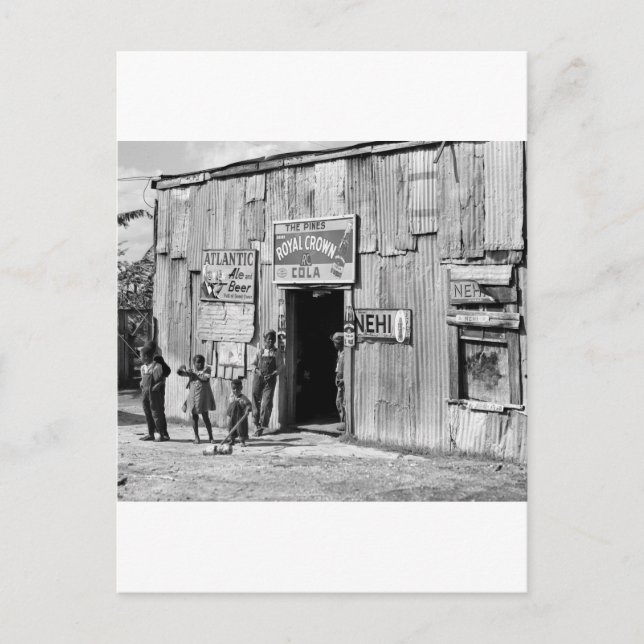 Soda Shack, 1940-talet Vykort (Framsida)