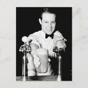 Soda Shop, 1936 Vykort