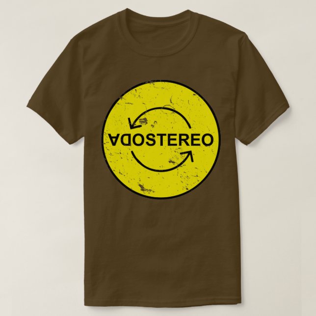 Soda Stereo Vintage T Shirt (Design framsida)
