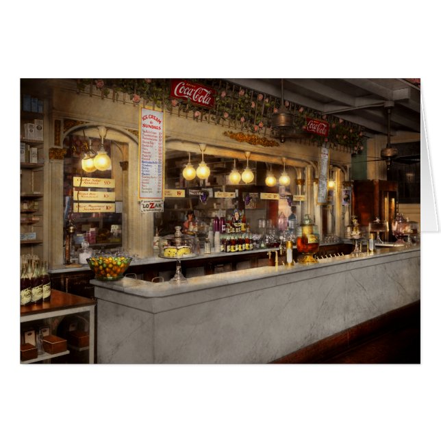 Soda - Vi  Lozak 1920 Hälsningskort (Framsidan Horizontal)