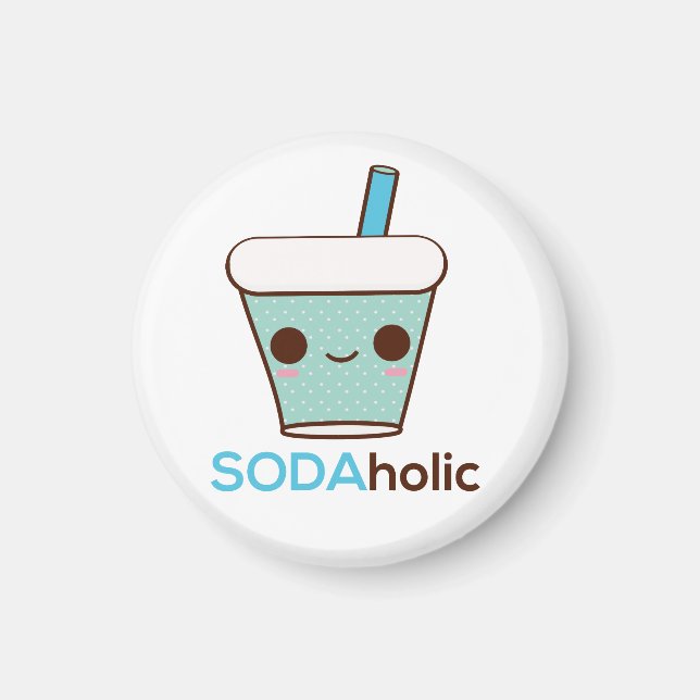 SODAalkoholhaltig Magnet (Framsidan)