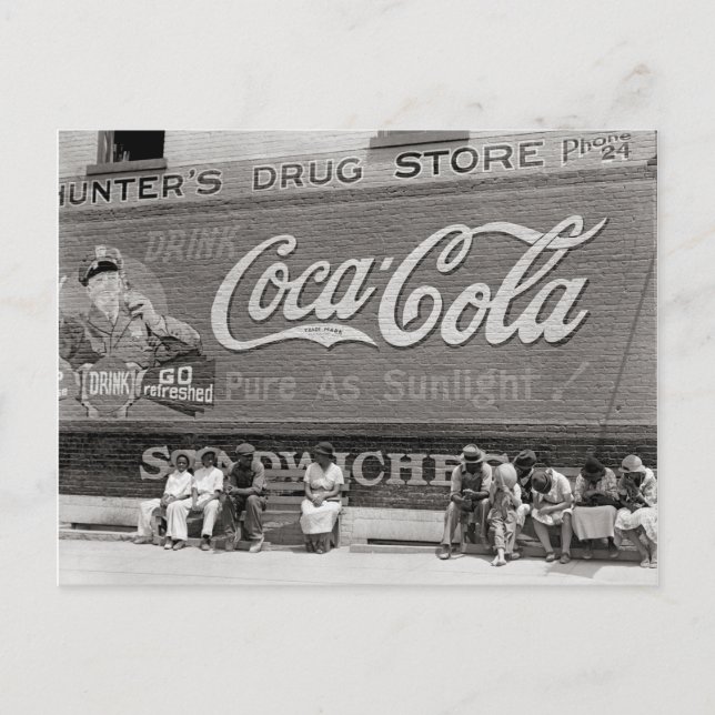 Sodapop-reklam, 1939 vykort (Framsida)