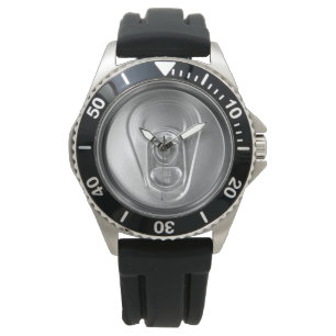 Sodavatten kan klockan armbandsur