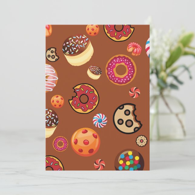 Söder 3 tack kort (Stående Fram)