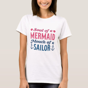 Söder av en Sjöjungfru av sjöman T Shirt