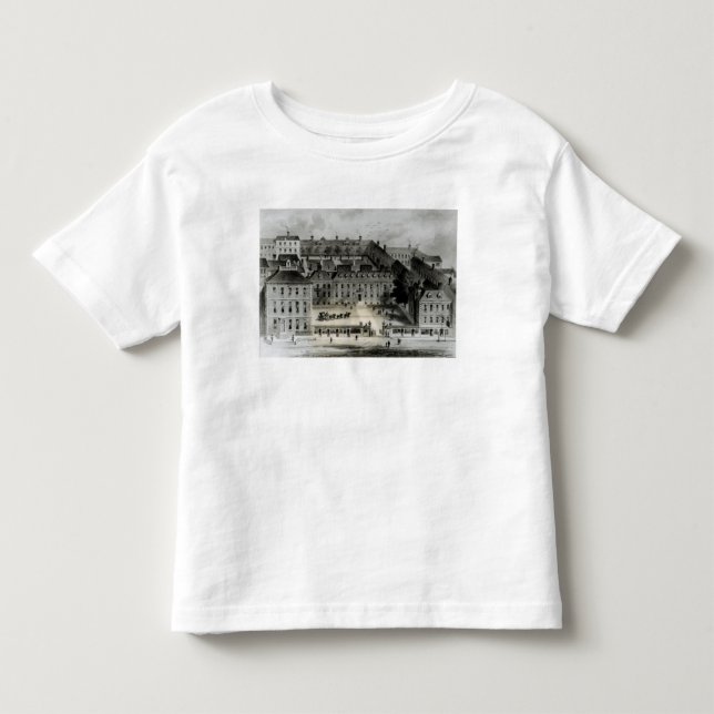 Söder beklär av det Leicester huset, c.1720 Tee Shirt (Framsida)