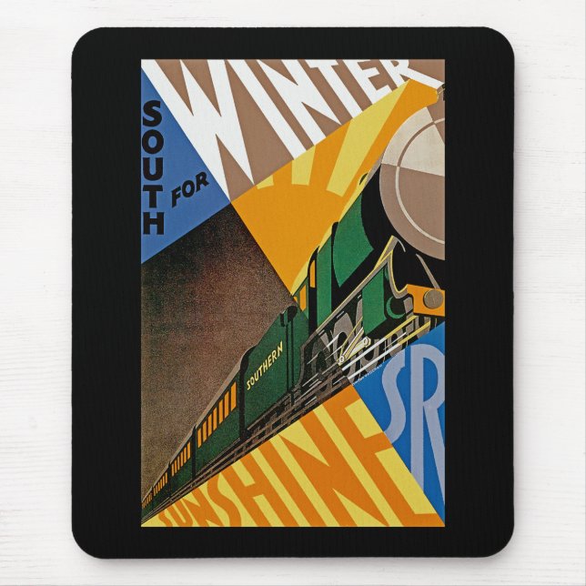 Söder för vintersolsken musmatta (Framsidan)