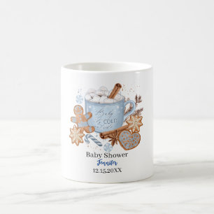 Söder och baby. Det är kall utanför babyduschen Kaffemugg